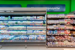 Интерьерная фотосъемка супермаркета